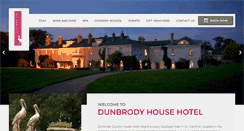 Desktop Screenshot of dunbrodyhouse.com